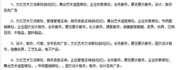 文化传播中的舞台艺术造型策划经营范围解析